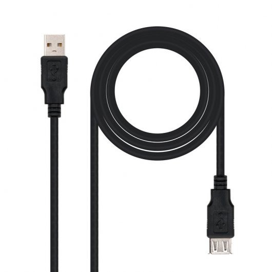 Cable USB Alargador AM/Ah 1.8M Nanocable