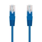 Cable de Red CAT.5 Utp Flex 0.5M Nanocable Blue