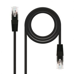 Cable de Red CAT.5E Utp Flex 2M Nanocable Black
