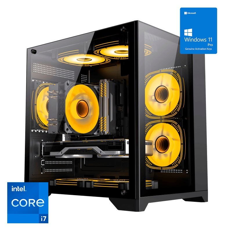Ordenador Gaming Infinity Mini RGB I7 14700K/16G DDR5/SSD1TB NVMe/Wifi+bt/Ref.Liq/800W/W11Pro
