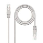 Cable de Red CAT.5 Utp Flex 1.5M Nanocable Grey