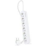 Regleta Nanocable 6 Schukos 1.4M White