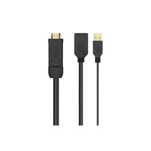 Cable Conversor 4K Aisens HDMI/Macho - DisplayPort/Hembra 10W 10CM Black