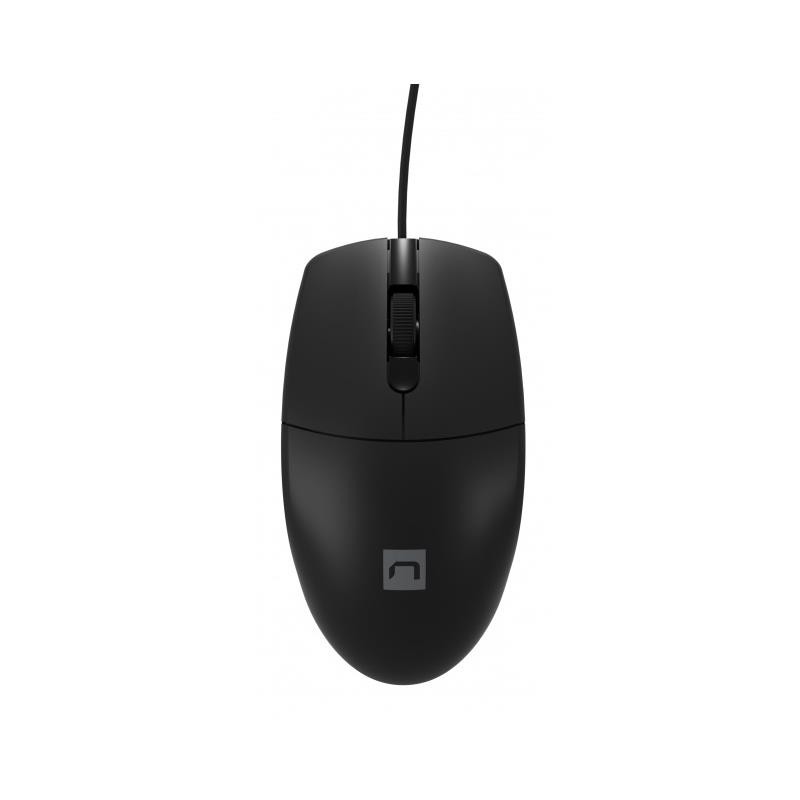 Ratón Natec Ruff 2 1000DPI USB Black Ratón Natec Ruff 2 1000DPI USB Black