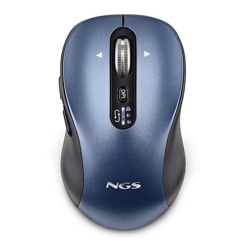 Ratón NGS Infinity RB Wireless Recargable Multidispositivo Black