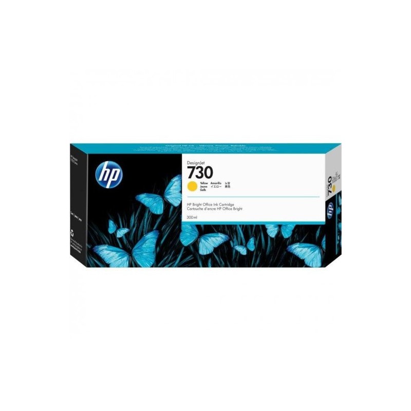 Tinta HP 730 P2V70A Yellow