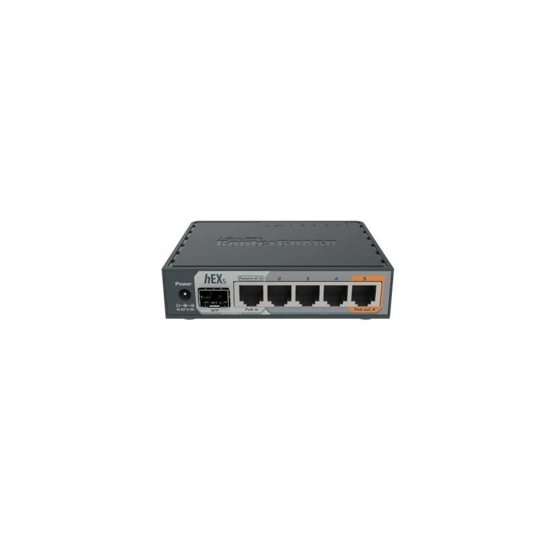 Router MikroTik RB760iGS Hex S 5 Puertos
