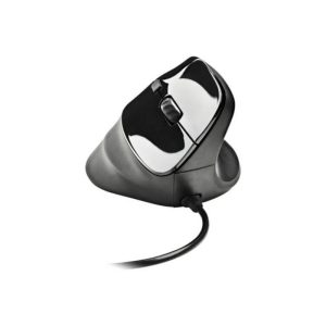 Ratón NGS Samsara Ergonomic Silent USB Black