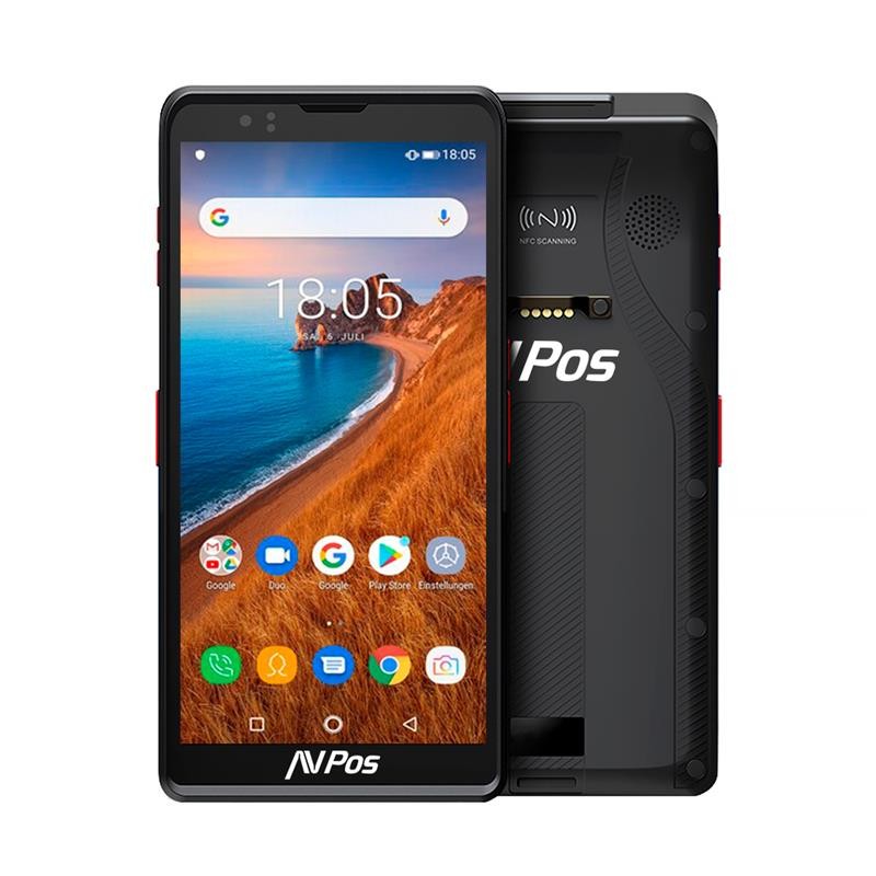 Capturador PDA AVPOS DC60 6 Octa/4GB/64GB/NFC/2D/4G/Funda Android