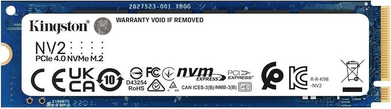 Disco Duro SSD Kingston NV2 2TB M2 NVMe PCIe 4.0 M.2 2280