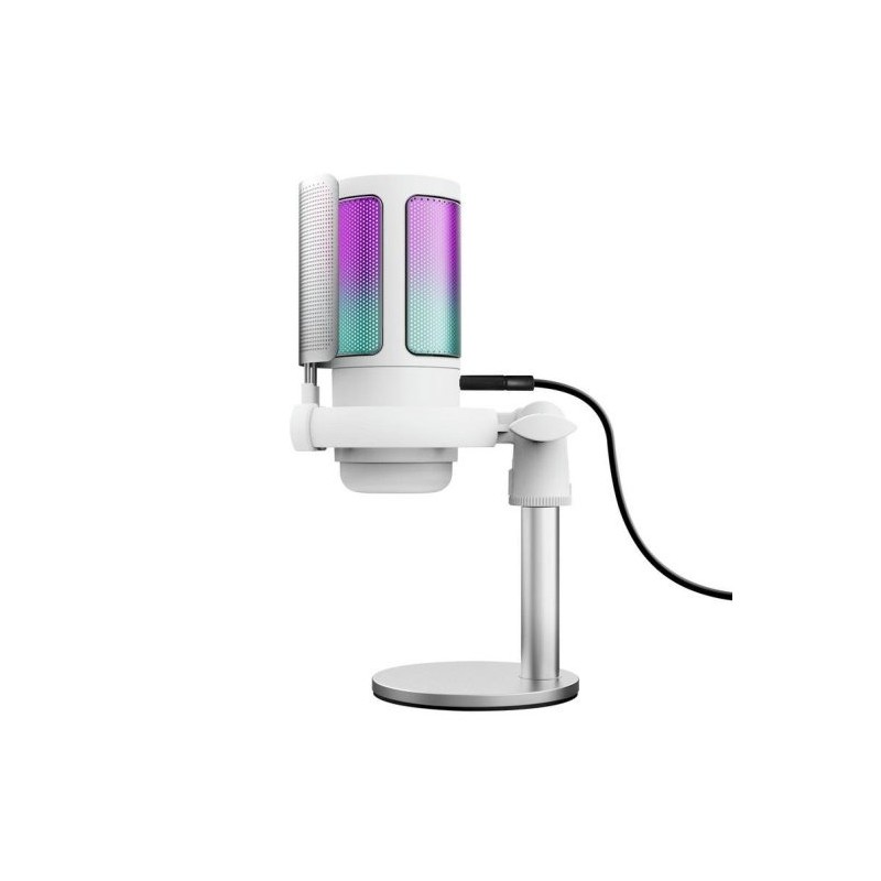 Micrófono Trust Gaming Gxt 238W Auron USB RGB White