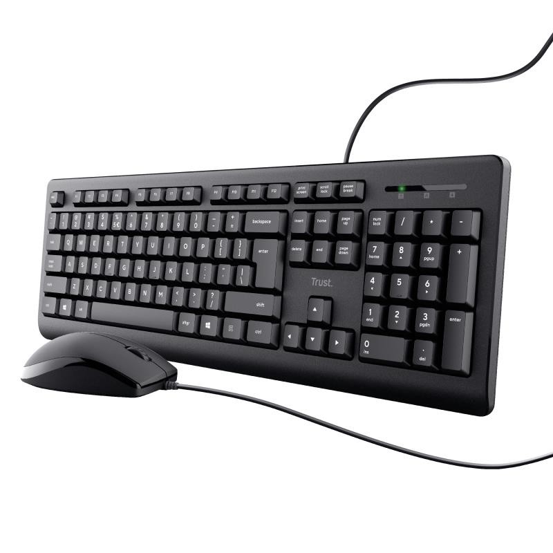 Teclado + Ratón Trust Primo USB Idioma Aleman