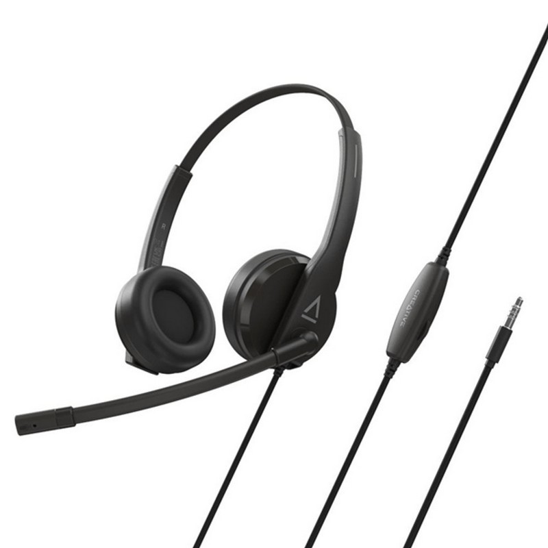 Auriculares + Micrófono Creative Headset HS-230 USB/Jack Black