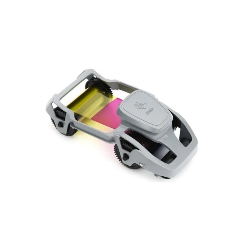 Cartucho Color Ymcko ZC100/ZC300 Em - 200 Tarjetas