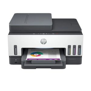 Impresora HP Smart Tank Multifunción 7605 Color WiFi Duplex White/Grey