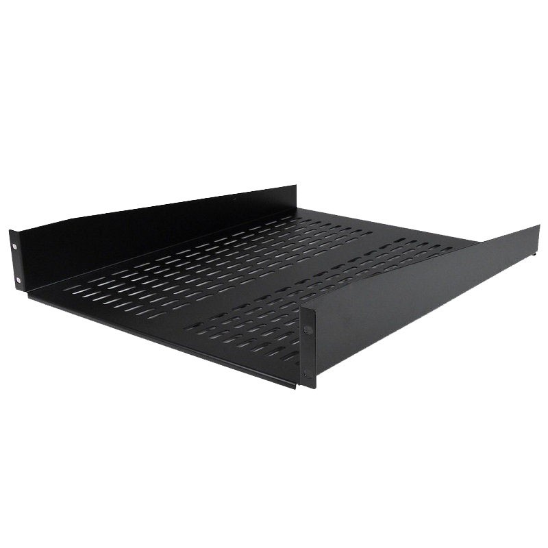 Bandeja Fija PowerGreen Armario Rack Fondo 37CM 2U