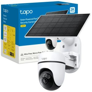 Kit TC90 TP-Link Cámara IP Exterior + Panel Solar Powered