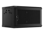Armario Rack Lanberg Mural 19 6U 600X450 Black