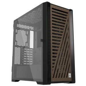 Caja Ordenador Gaming Phoenix Artisan Noble Black Frontal Madera ATX