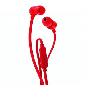 Auriculares + Micrófono JBL Tune 110 In Ear AUX Red