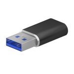 Adaptador Aisens USB 3.2 GEN2 USB-C/H a USB/M Black