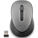 Ratón NGS Dew Gray Wireless Silent Grey