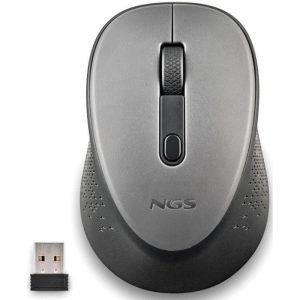 Ratón NGS Dew Gray Wireless Silent Grey