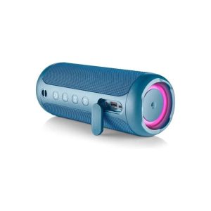 Altavoces NGS Roller Furia 2 RGB Portátil Waterproof IPX7/BT/USB/AUX Blue