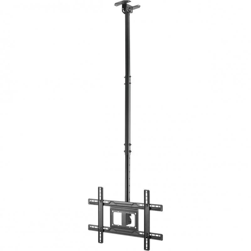 Soporte Monitor Aisens Techo 37-80 50KG Inclinable Extensible Black