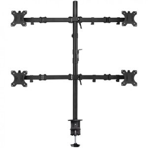 Soporte de Mesa TV/Monitor Ewent EW1514 10-32 4 Brazos Black