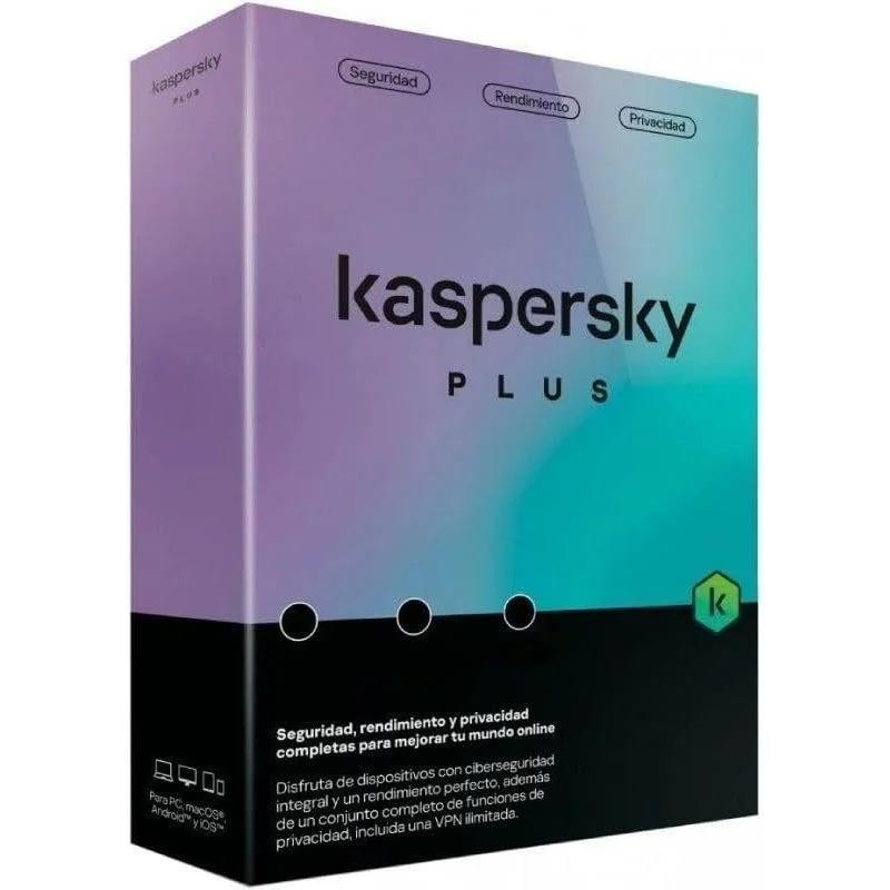 Antivirus Kaspersky Plus 1YEAR 1L PC/Mac/Android/iOS