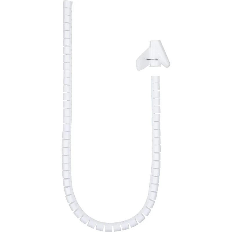 Organizador de Cable Nanocable Flexible 25MM 3M White