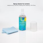 Kit TooQ Spray Limpiador Pantalla 150ML + Paño Microfibra
