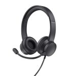 Auriculares + Micrófono Trust HS-201 Headset USB Black