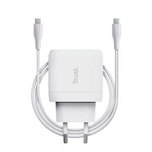 Cargador Trust Maxo USB-C 45W 2M White