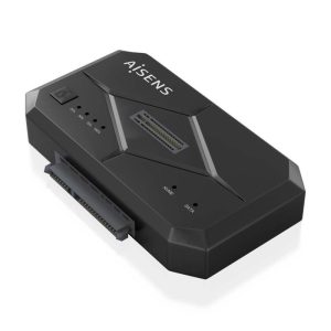 Dock Station Clone Aisens 3.5/2.5 SATA M2 NVMe USB 3.0 Black