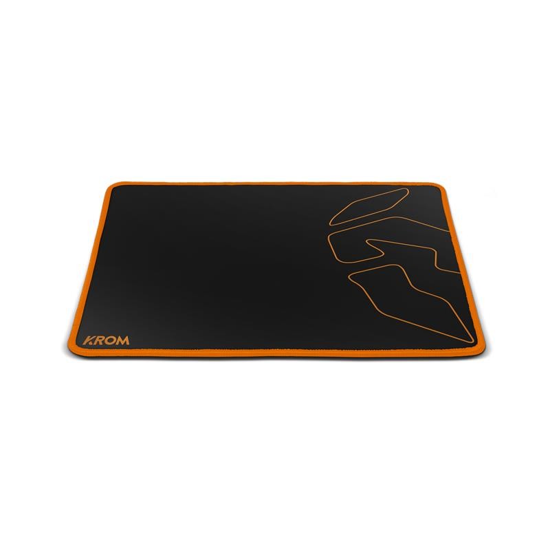 Alfombrilla Gaming Krom Knout Speed 320X270MM Black Bulk
