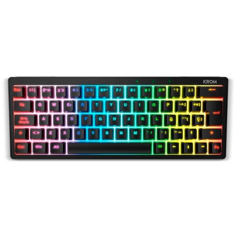 Teclado Gaming Krom Kreator Mecanico Tkl USB RGB