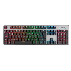 Teclado Gaming Krom Kernel Mecanico USB RGB Retroiluminado