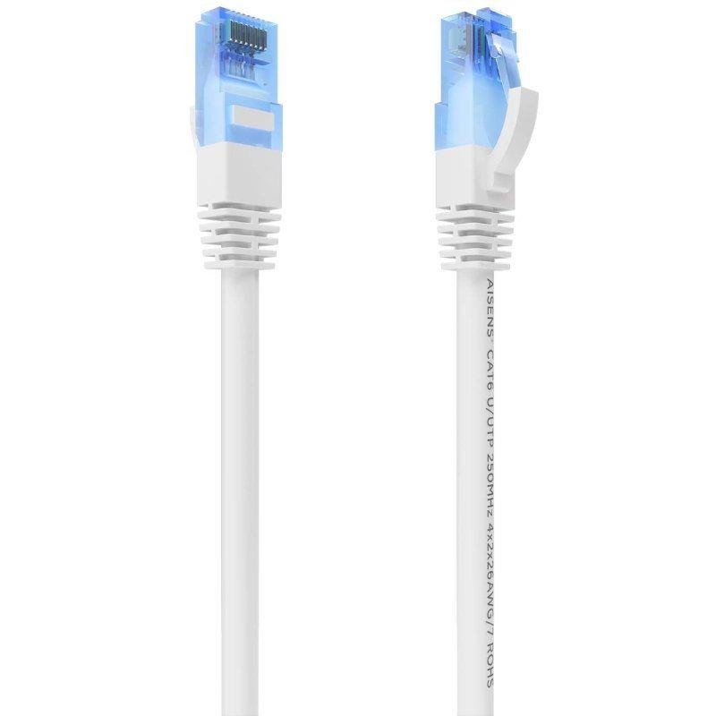 Cable de Red CAT.6 Utp 1M Aisens White