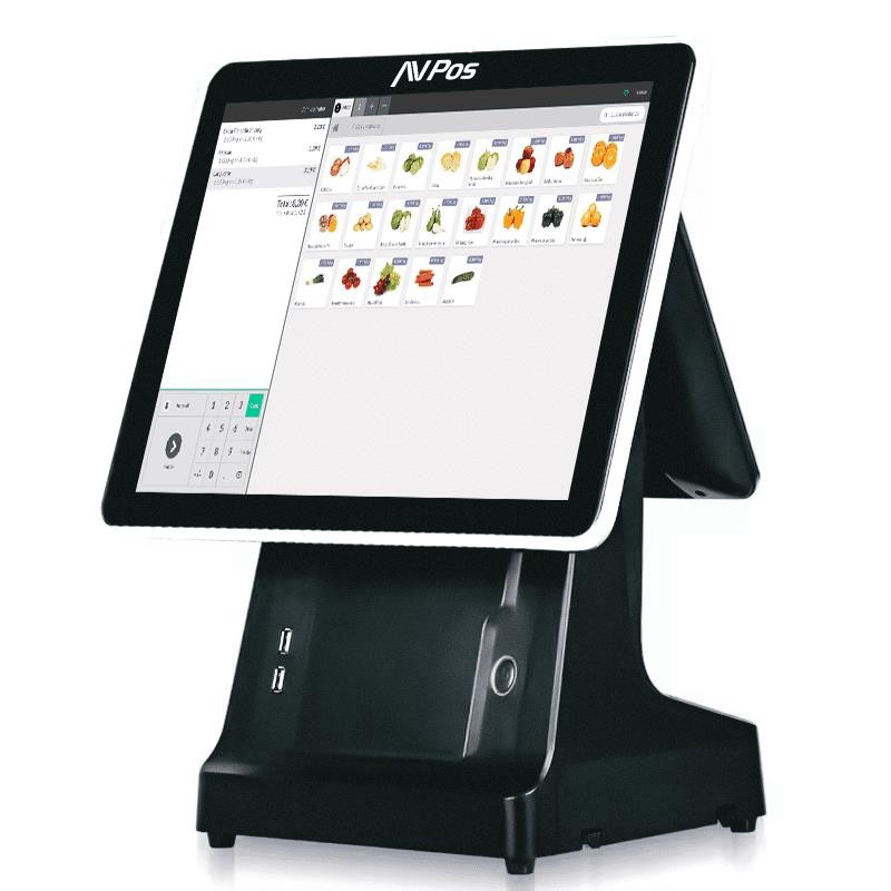 TPV AVPOS K6000 15 I5/8GB/SSD128GB/WIFI+BT/W11P Impresora + 2 Pantalla TPV AVPOS K6000 15 I5/8GB/SSD128GB/WIFI+BT/W11P Impresora + 2 Pantalla