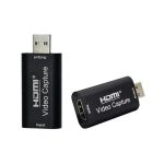 Capturadora de Video Oneway USB HDMI 4K Black