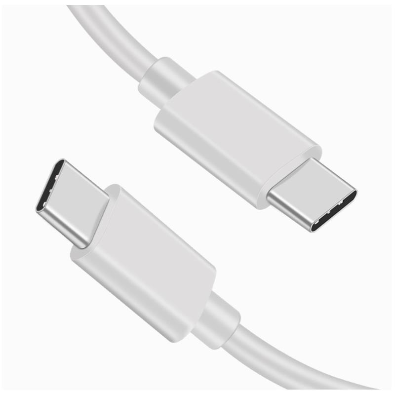 Cable USB Oneway USB-C Macho a USB-C Macho 2M White Cable USB Oneway USB-C Macho a USB-C Macho 2M White