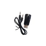 Adaptador Conversor Oneway HDMI/M a VGA/H + Audio Jack 3.5MM Black