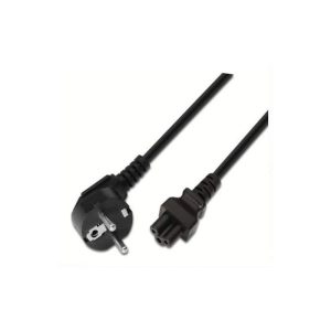 Cable Alimentación Oneway Notebook Trebol 1.8M Black