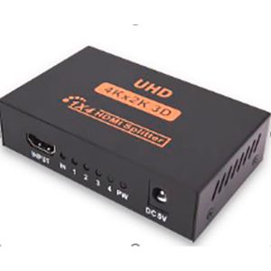 Conmutador Oneway HDMI 4X1 Switch Bidireccional 4K Black