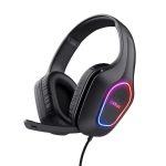 Auriculares + Micrófono Trust Gaming Gxt 416 Zirox Headset RGB Black