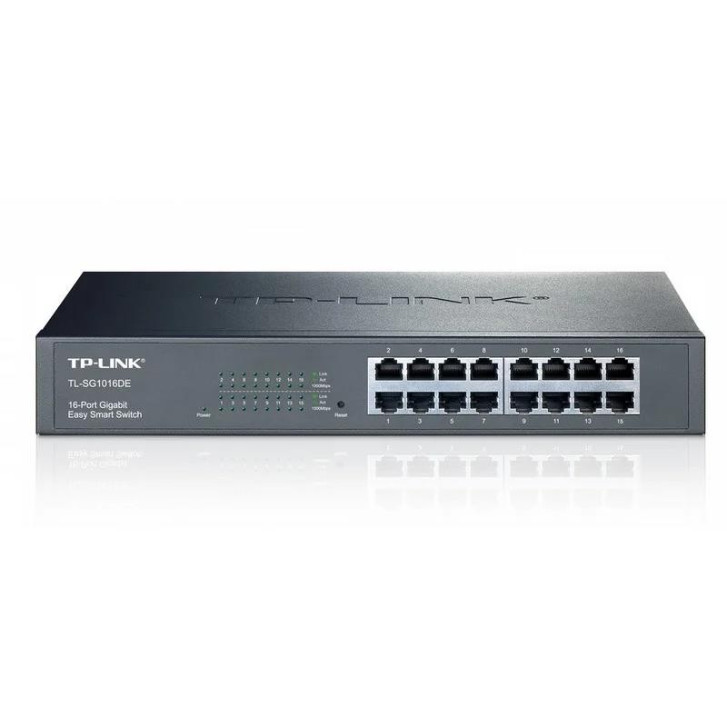 Switch TP-Link Ethernet 16 Puertos TL-SG1016DE Rack Gestionable