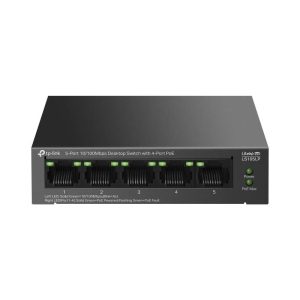 Switch TP-Link Ethernet 5 Puertos Poe+ LS105LP