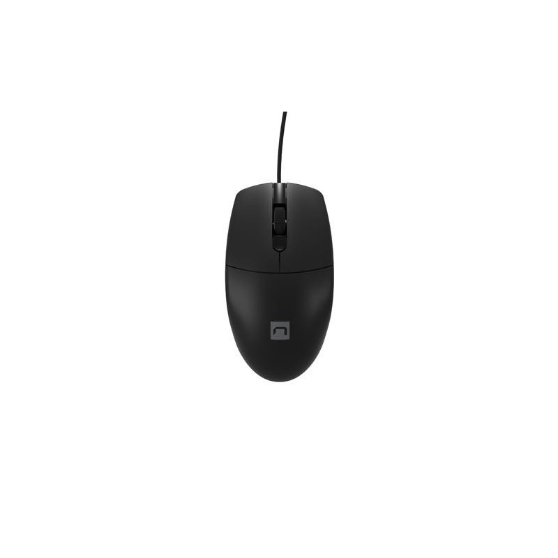 Ratón Natec Ruff Plus 1200DPI USB Black Ratón Natec Ruff Plus 1200DPI USB Black